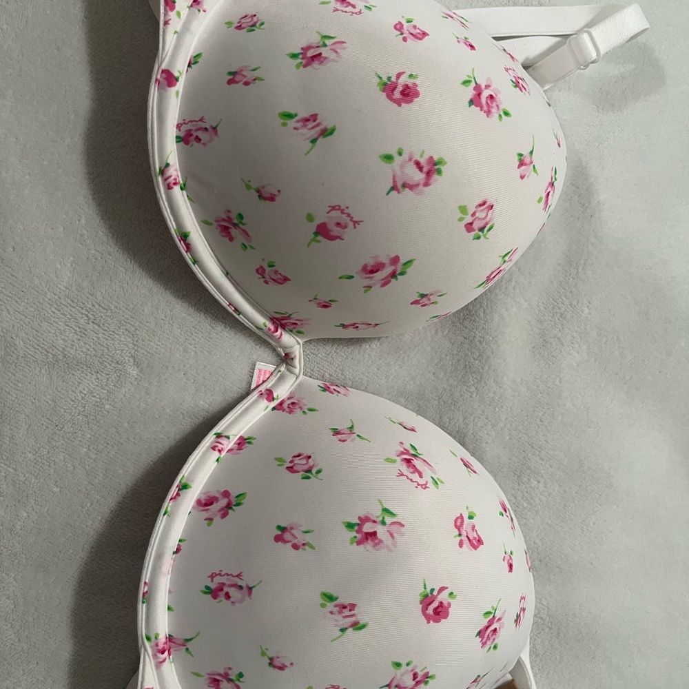 Floral Print Bra